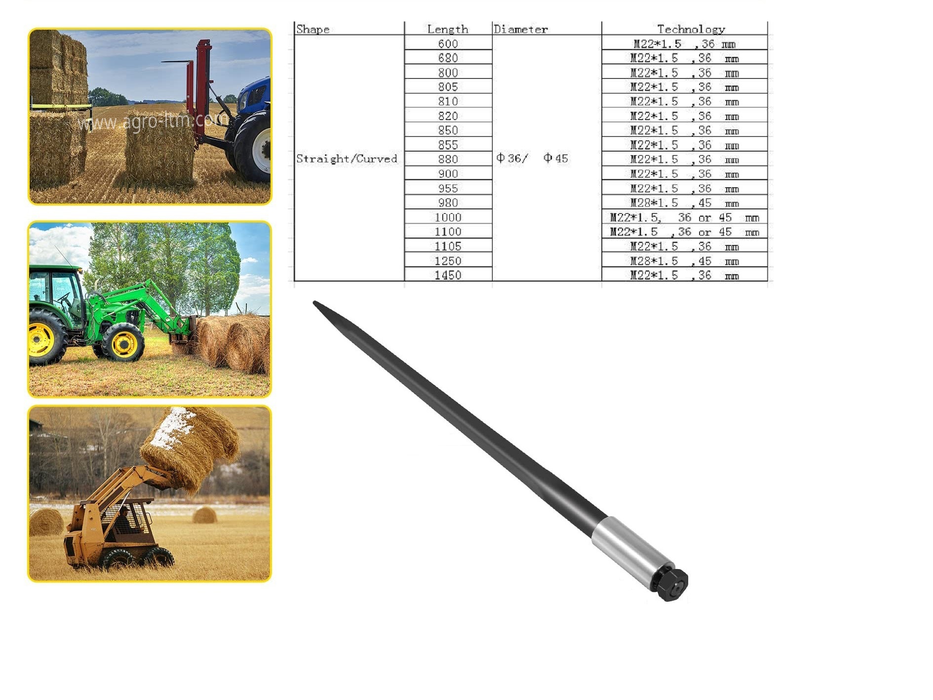 LTM hay spear